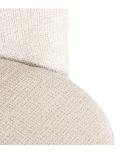 RICHMOND krzesło obrotowe ZENDAYA beżowe