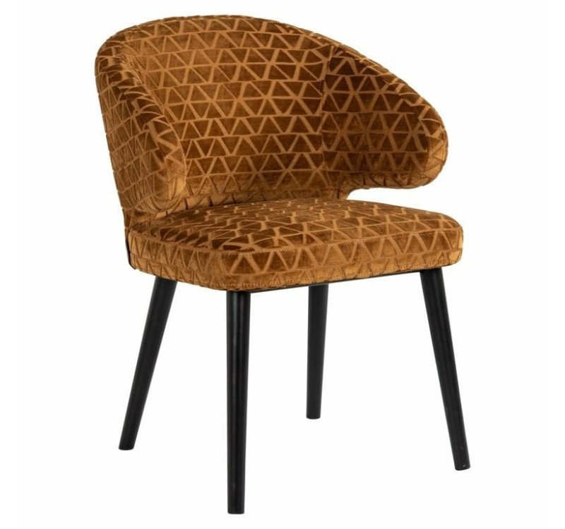 RICHMOND krzesło INDIGO GOLD