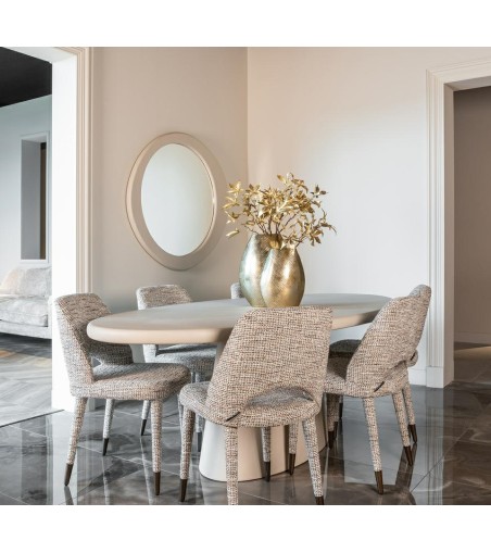 RICHMOND lustro ścienne CLAYTON beżowe