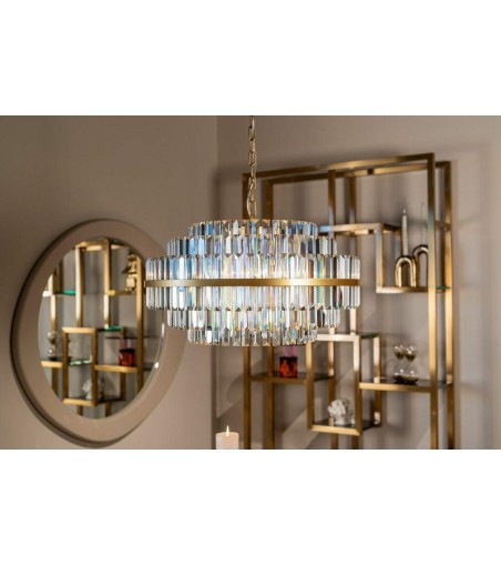 RICHMOND lustro ścienne CLAYTON beżowe