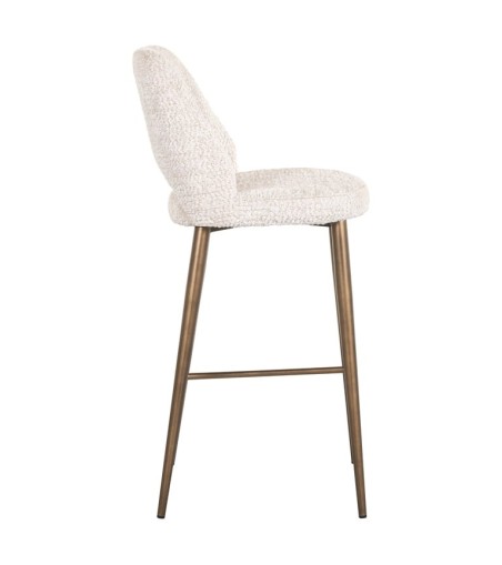 RICHMOND krzesło barowe DELPHINE I        beżowe