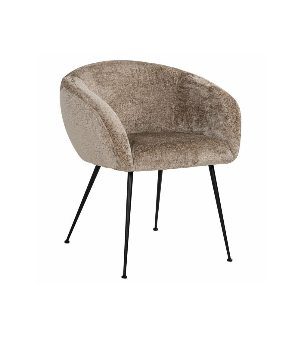 RICHMOND krzesło RUBY brązowe