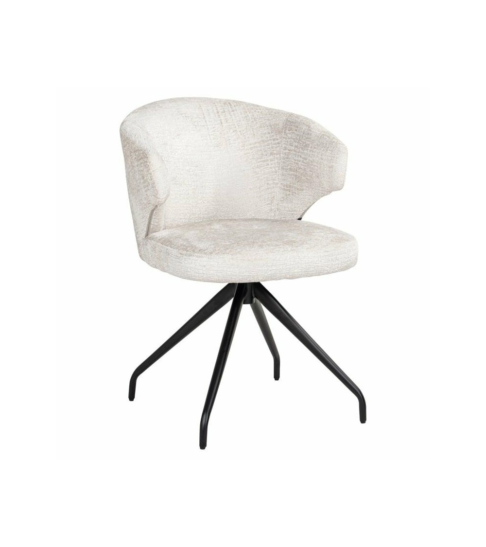 RICHMOND krzesło obrotowe MILLY CREAM