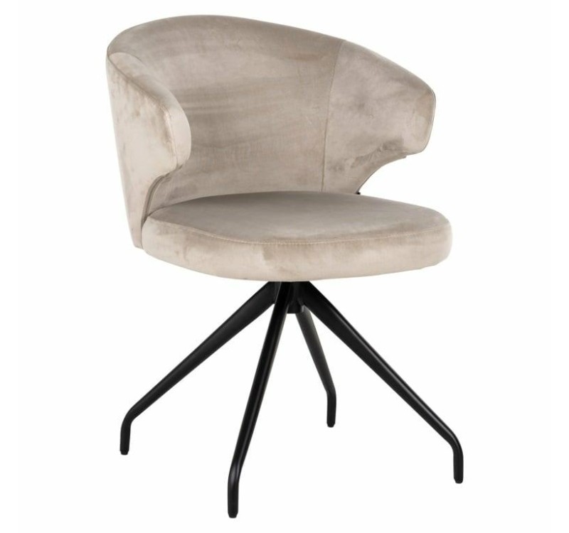 RICHMOND krzesło obrotowe MILLY KHAKI