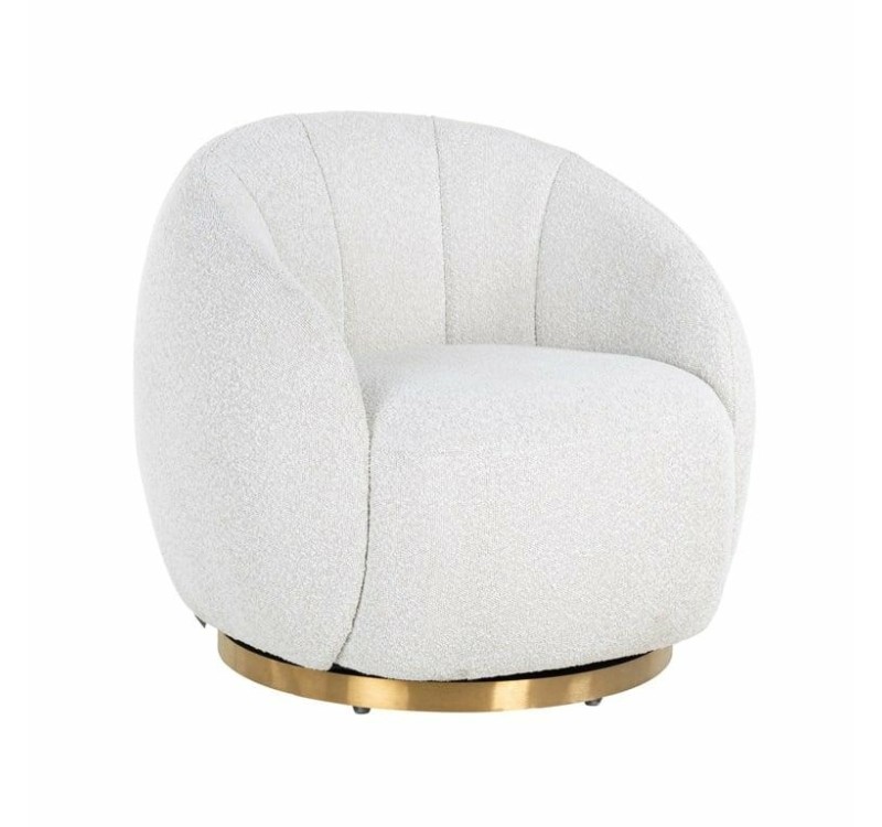 RICHMOND fotel obrotowy JAGO biały