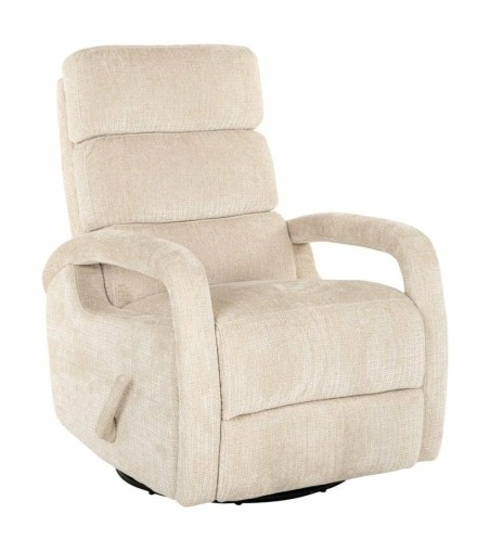 RICHMOND fotel obrotowy DENVI jasny beż