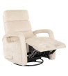 RICHMOND fotel obrotowy DENVI jasny beż