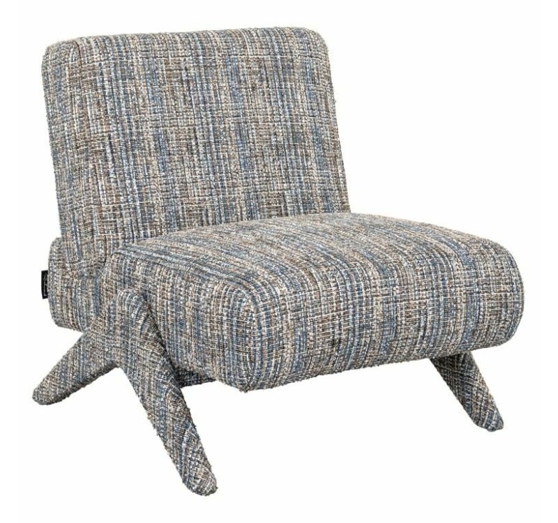 RICHMOND fotel LEXI niebieski